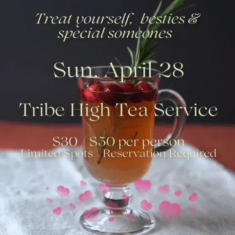 tribe high tea service