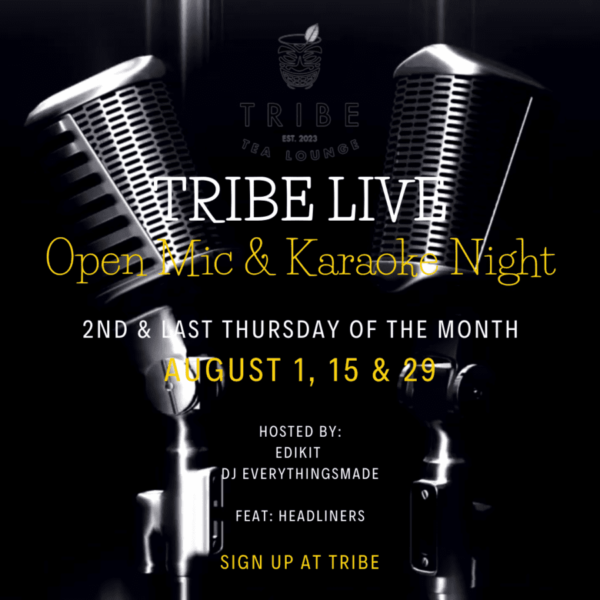 Tribe Live Open Mic & Karaoke Night 🎤🎧🎸